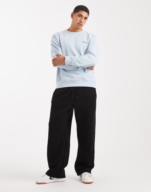 Jack & Jones - Felpa blu chiaro con logo, 2 di 5