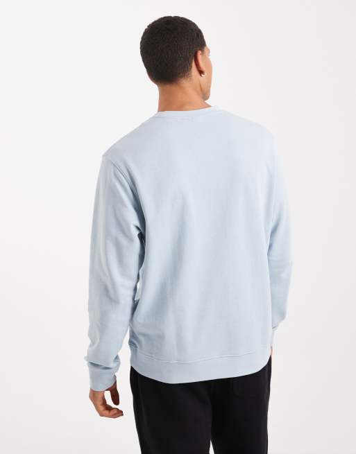 Jack & Jones - Felpa blu chiaro con logo, 3 di 5
