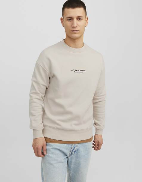 Jack & Jones - Felpa colore moonbeam - view 1