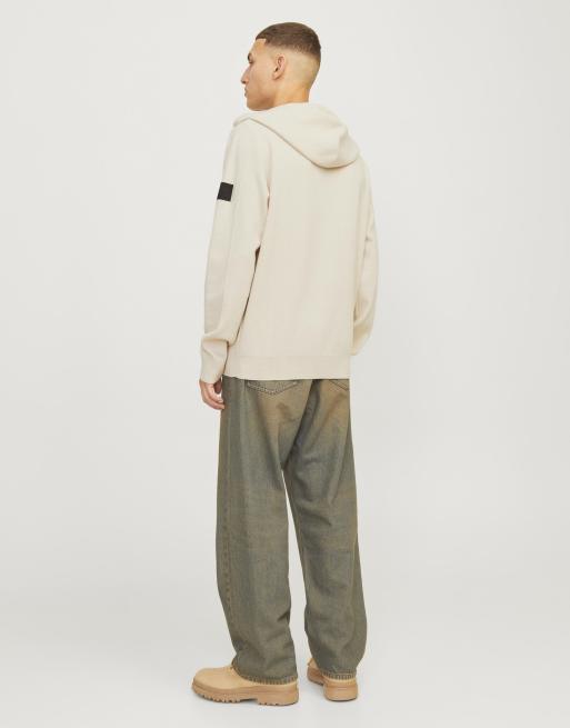 Jack & Jones - Felpa con cappuccio grigia, 2 di 4