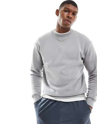 Felpa Con Cappuccio Jack & Jones Ragazzo - Grigio Melange, 100% Cotone, Manica Lunga, Modello Whitiley