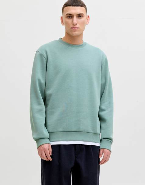 Jack & Jones felpe blu minerale - view 1