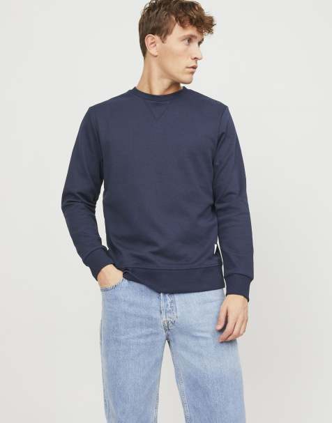 Jack & Jones felpe blu navy - view 1