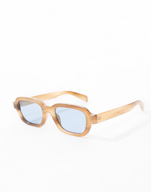 Jack & Jones - Firkantede solbriller i brun, 2 af 3