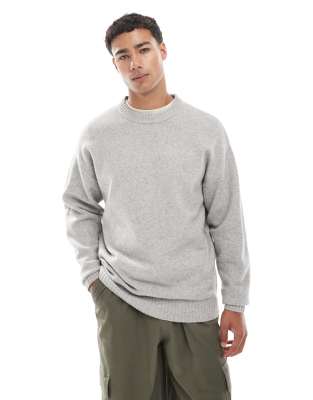 Jack & Jones, Herren, Pullover, Jjesoho Ollie Knit Crew Neck Sn, Grau, (XL) - Bild 8