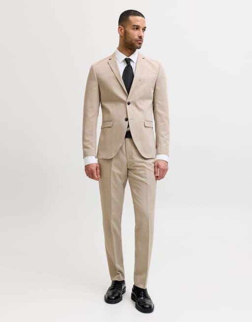 Jack & Jones Franco blazer à simple boutonnage coupe super slim gris, 3 de 7