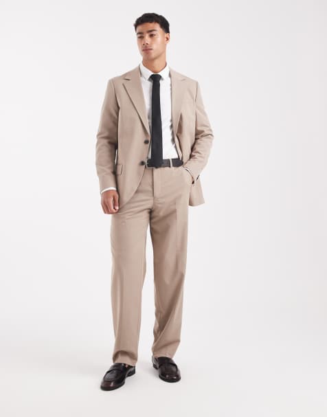 Jack & Jones - Franco - Pantalon de costume décontracté de qualité supérieure - Beige - view 1