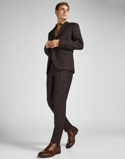 Jack & Jones - Franco - Sort jakkesæt i slim fit - view 1