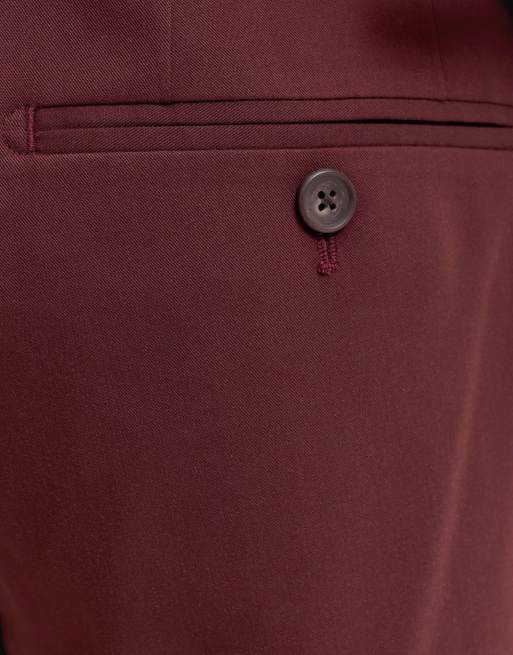 Jack & Jones Franco Super Slim Fit einreihiger Blazer in Lila, 5 von 7