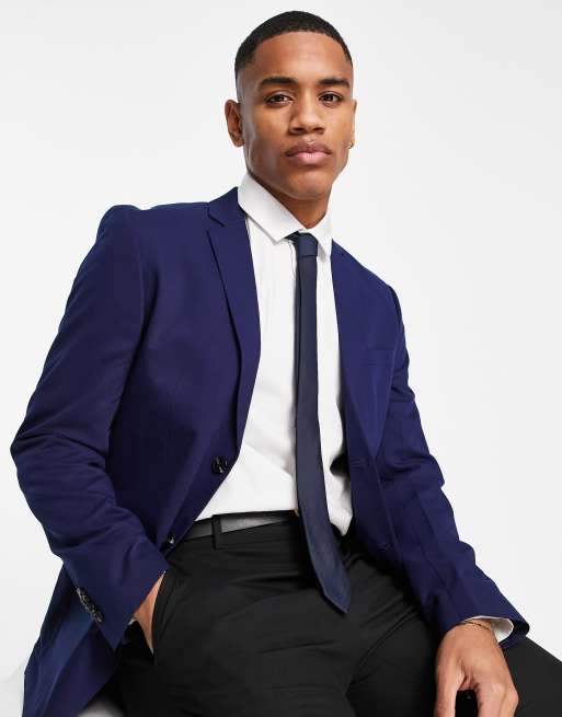 Jack & Jones Premium slim suit in blue, 2 of 3
