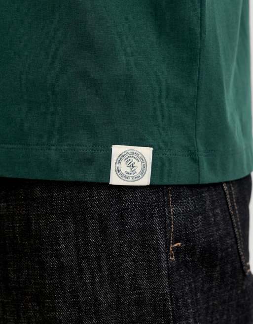 Jack & Jones Frederiksberg T-shirt à col rond coupe relaxed à manches courtes en vert, 4 de 7