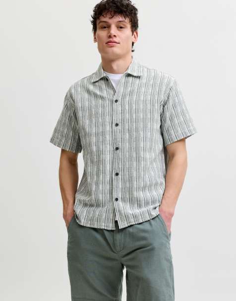 Jack & Jones – Freizeithemd in Lorbeergrün - view 1