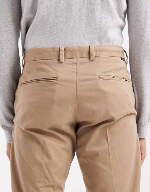 Jack & Jones front pleat tapered loose chinos in beige , 4 of 5
