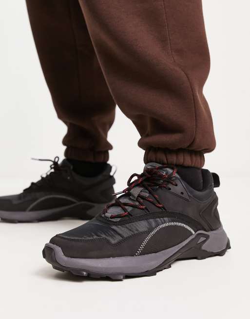 Jack & Jones – Funktions-Wandersneaker in Schwarz 