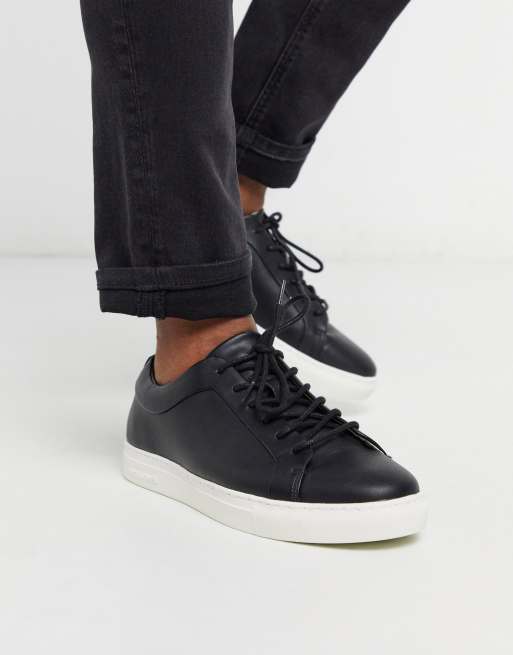 Jack and store jones black sneakers