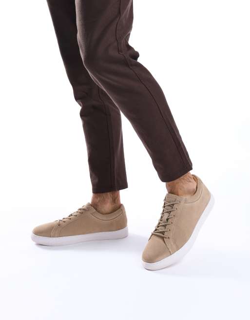 Jack & Jones – Galaxy – Sneaker aus Wildleder in Taupe, 4 von 5