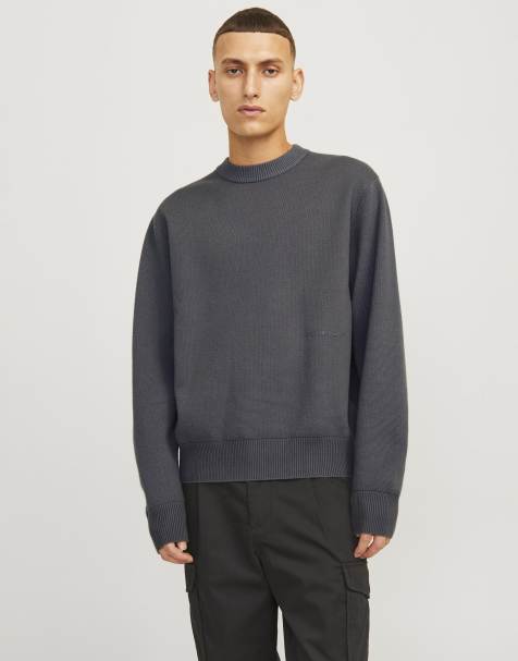 Jack & Jones - Gebreide trui in ijzeren hek - view 1