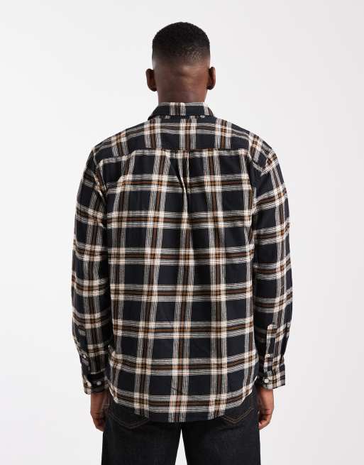 Jack & Jones - Geruit overhemd in zwart, 3 van 5