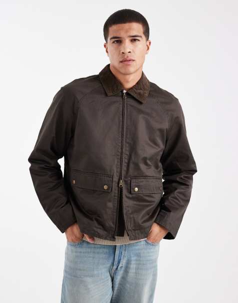 Jack & Jones - Gewaxt jack in bruin - view 1