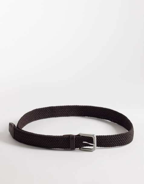 Jack & Jones - Geweven riem in bruin - view 1