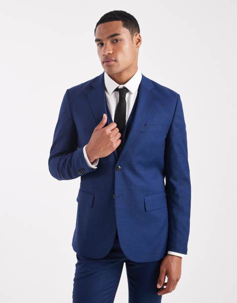 Jack & Jones - Giacca da abito super slim fit blu - view 1