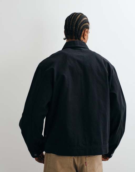 Jack & Jones giacca da lavoro nera, 3 di 5
