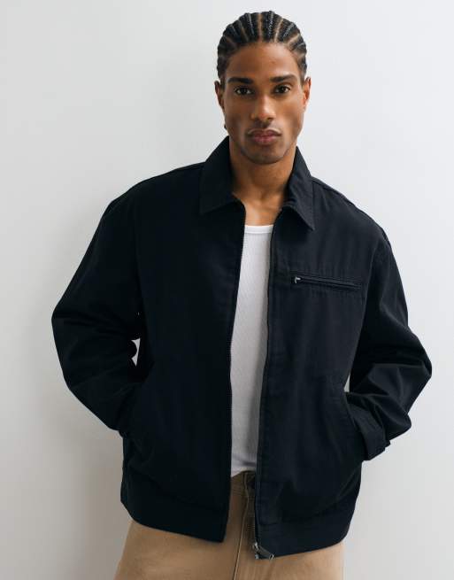 Jack & Jones giacca da lavoro nera, 4 di 5