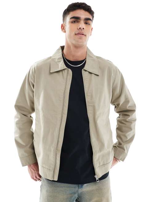 Jack & Jones - Giacca harrington oversize color panna