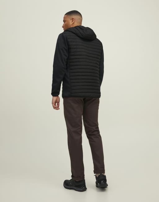 Jack & Jones - Giacca ibrida nera, 6 di 6