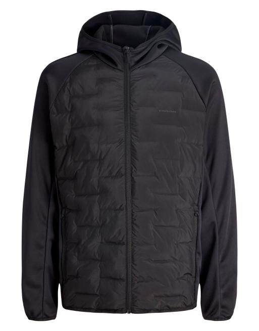 Jack & Jones giacca ibrida nera, 7 di 7