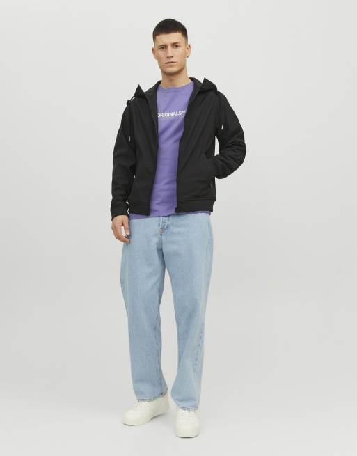 Jack & Jones - Giacca softshell nera, 3 di 7