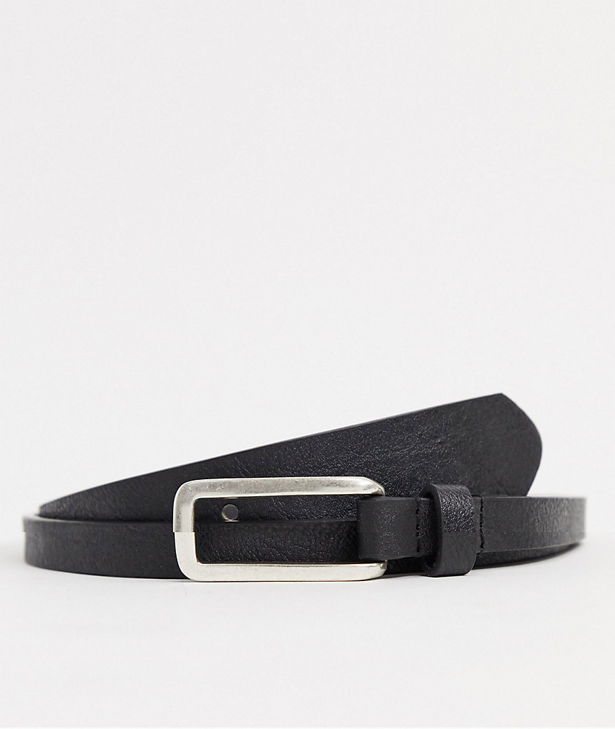 Jack & Jones giftbox belts in black and brown-Multi