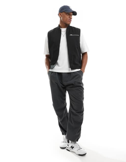Jack & Jones - Gilet de travail sans manches - Noir 