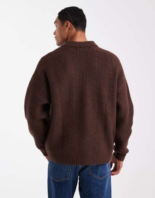 Jack & Jones - Gilet en maille - Bordeaux, 3 de 5