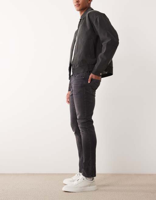 Jack & Jones - Glenn - Forvaskede sorte slim-jeans, 2 af 5