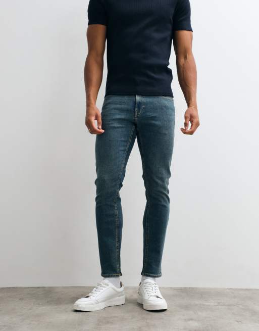 Jack & Jones - Glenn - Jean slim - Bleu moyen délavé, 2 de 5
