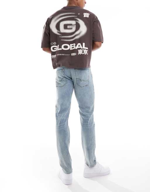 Jack & Jones - Glenn - Jean slim - Délavage clair, 2 de 5