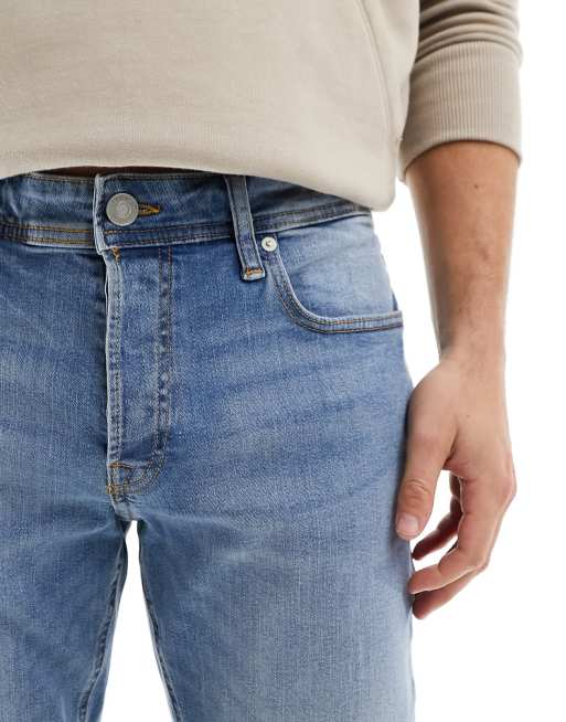 Jack & Jones - Glenn - Jeans med smalle ben i denim med lys vask, 5 af 5