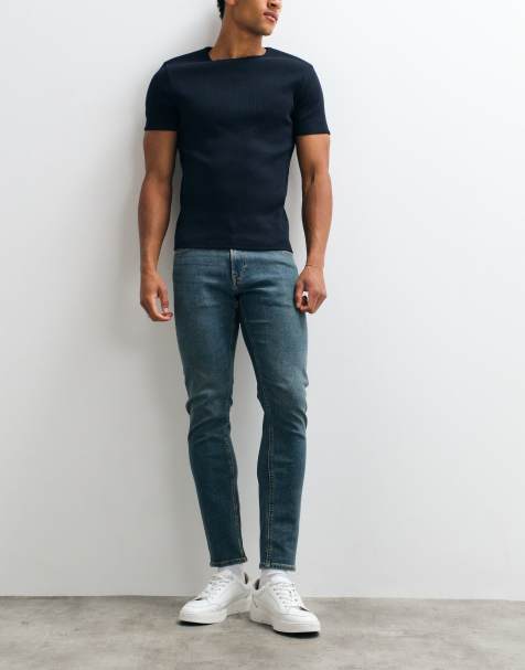 Jack & Jones - Glenn - Jeans slim lavaggio blu medio - view 1