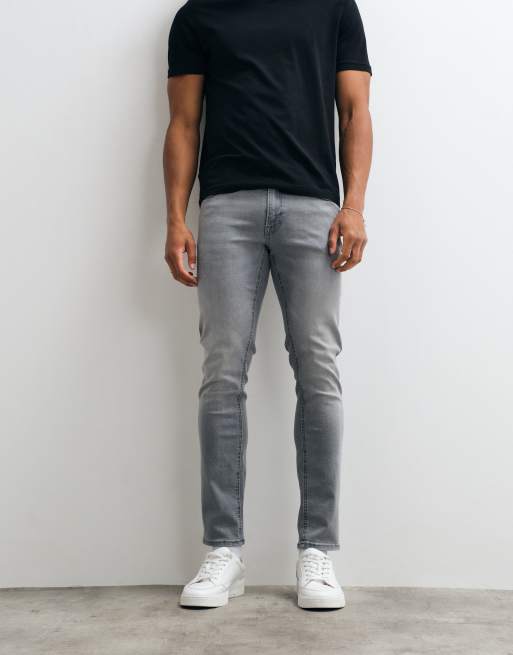 Jack & Jones - Glenn - Jeans slim lavaggio grigio chiaro, 2 di 5