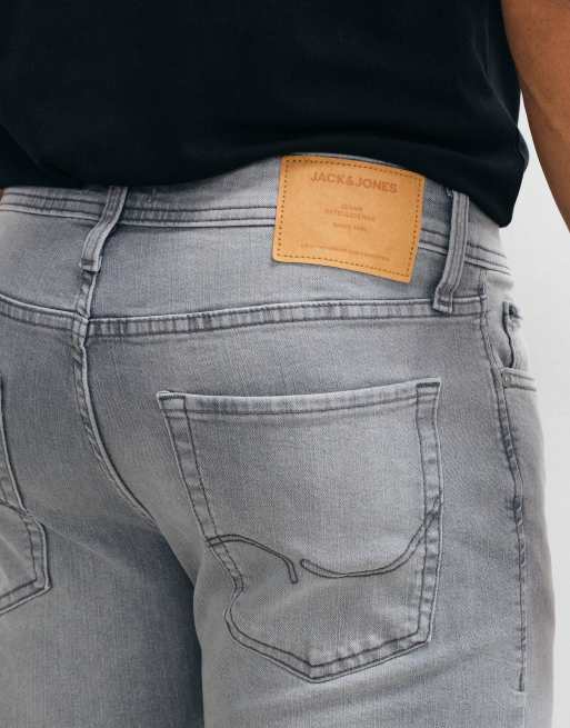 Jack & Jones - Glenn - Jeans slim lavaggio grigio chiaro, 4 di 5