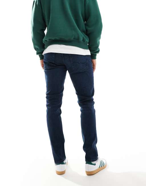 Jack & Jones - Glenn - Mørkeblå smalle jeans, 5 af 5