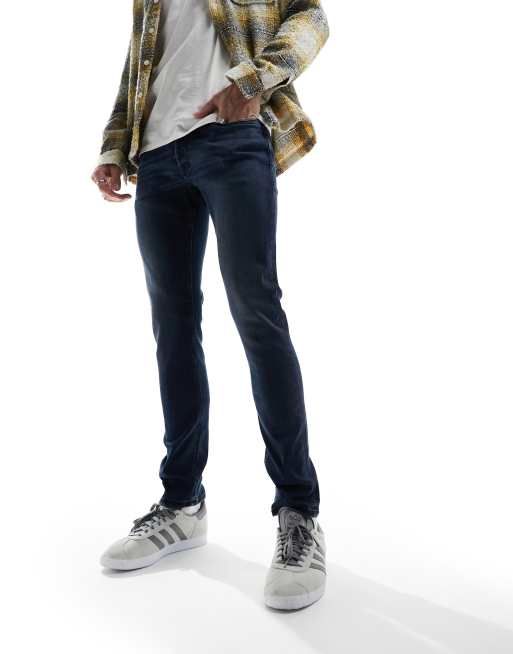 Jack & Jones Glenn slim jean in dark blue wash , 2 of 5