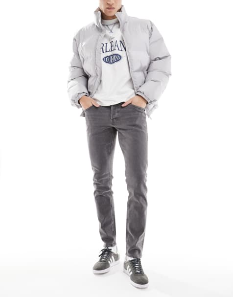 Jack & Jones Glenn slim jean in washed grey - view 1