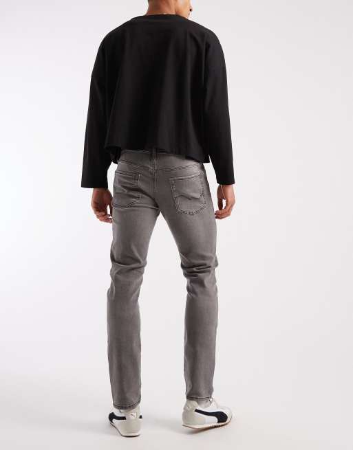 Jack & Jones - Glenn - Slim-jeans i grå, 3 af 5