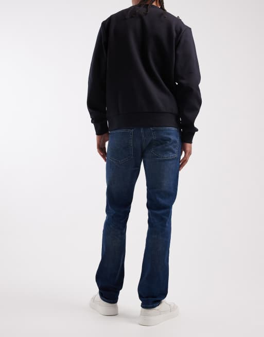 Jack & Jones Glenn slim jeans in mid blue, 2 of 5