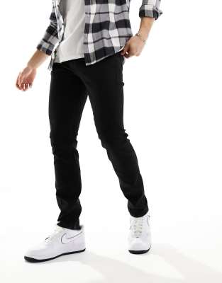 Jack & Jones Jack & Jones Glenn slim tapered jeans in black