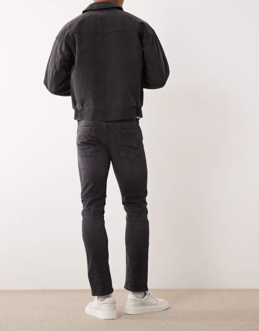 Jack & Jones - Glenn - Smalle jeans in zwart met wassing, 3 van 5