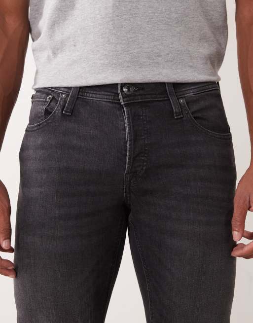 Jack & Jones - Glenn - Smalle jeans in zwart met wassing, 4 van 5