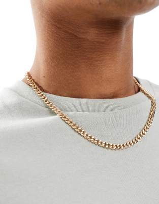 Jack & Jones Jack & Jones gold chain necklace